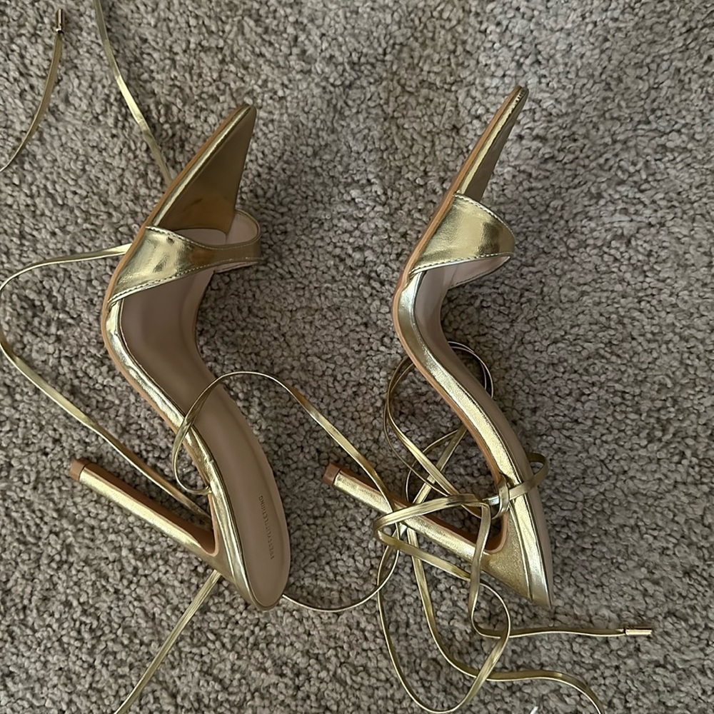 Gold Heels